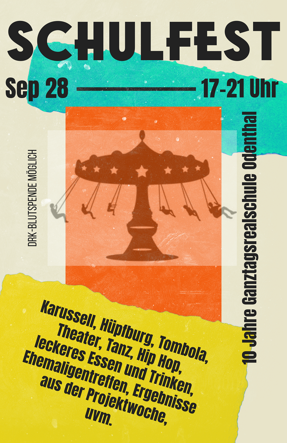 Plakat Schulfest